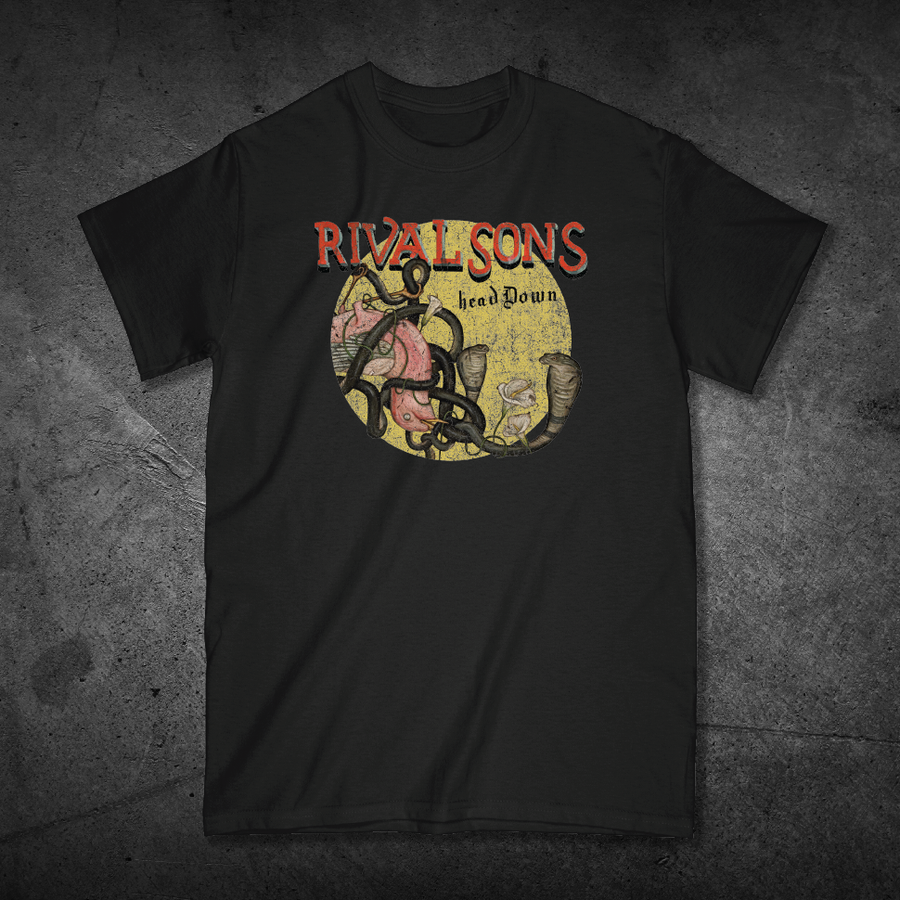 'Head Down' T-Shirt – Rival Sons Official Merchandise